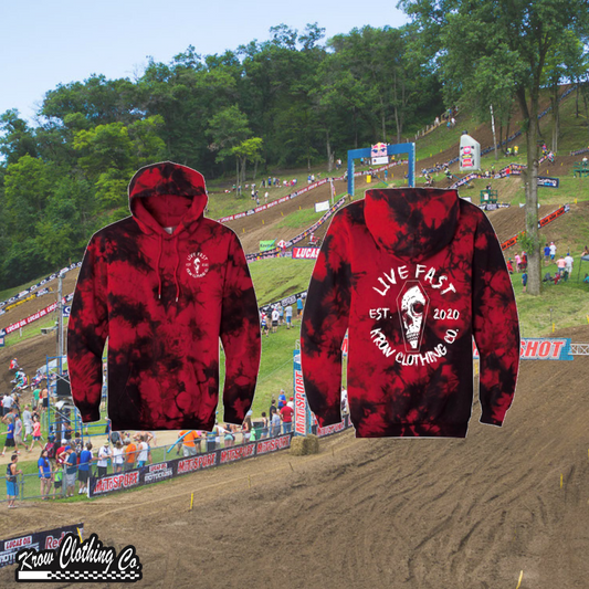 Krow™ 'LIVE FAST' Hoodie